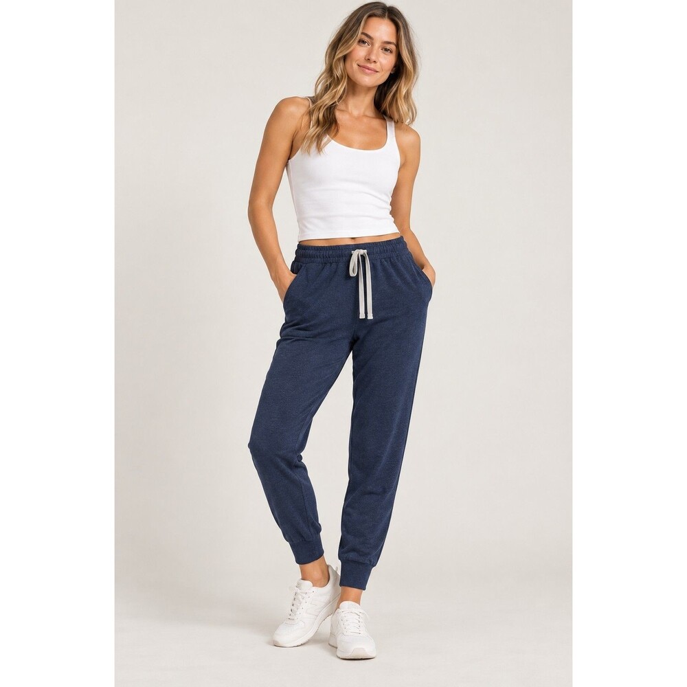 Vuori Performance Jogger Pants Size XS VW303 Heathered Navy Dream Knit Cozy